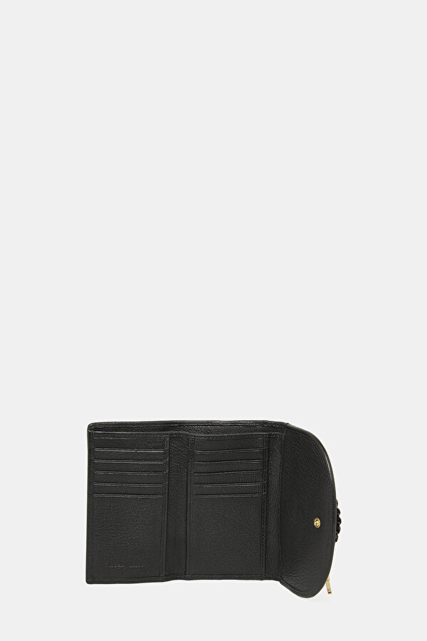 BLACK LEATHER WALLET 6