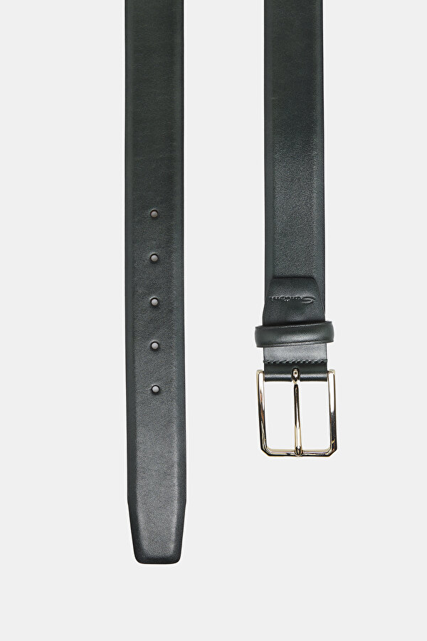 GREEN LEATHER BELT 2