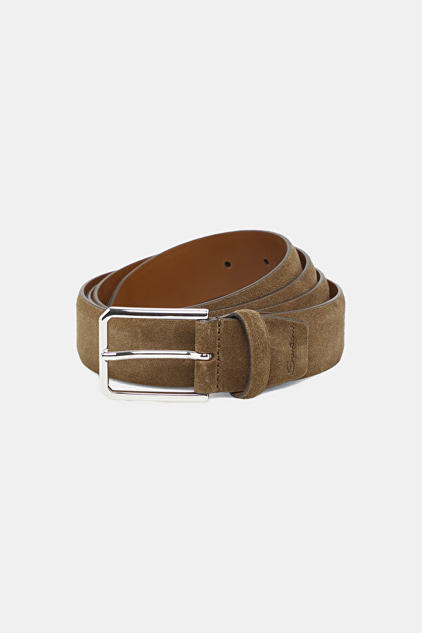 BROWN SUEDE BELT