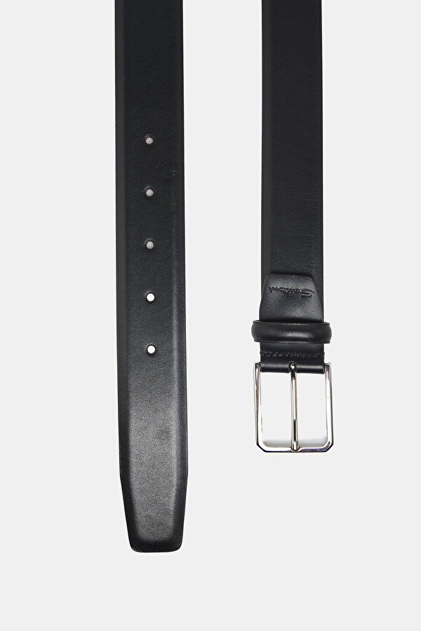 NAVY BLUE LEATHER BELT 2