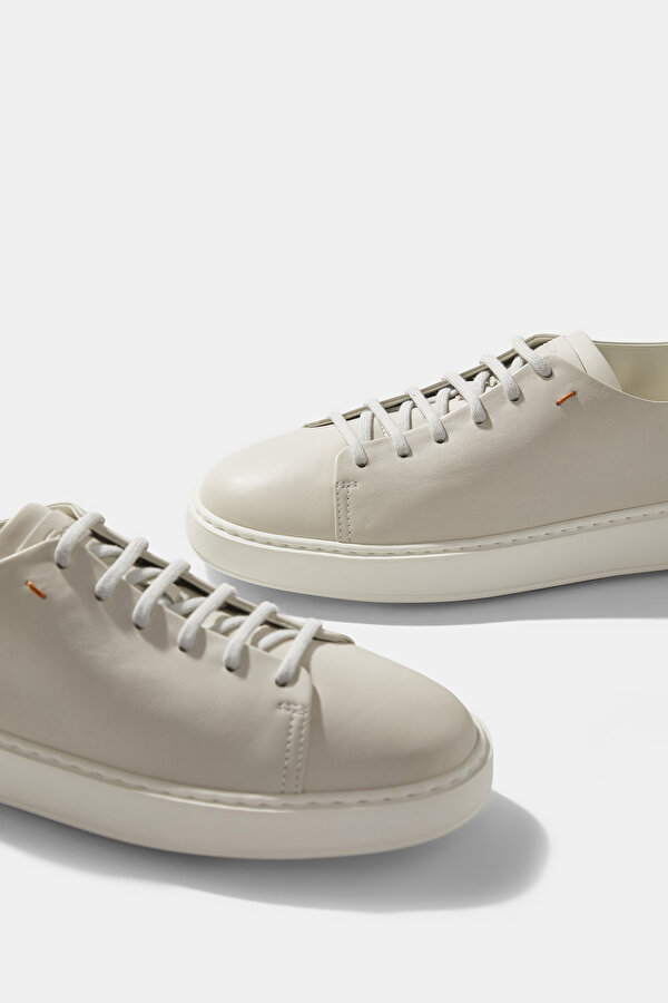 BEIGE LEATHER SHOE 6