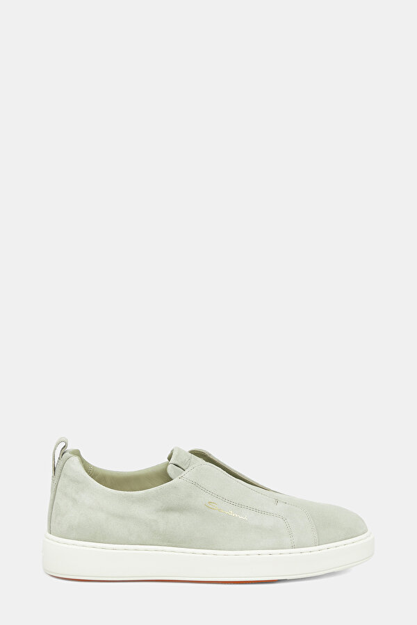 LIGHT GREEN SUEDE SHOE