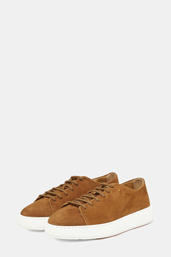RED BROWN SUEDE SHOE 2