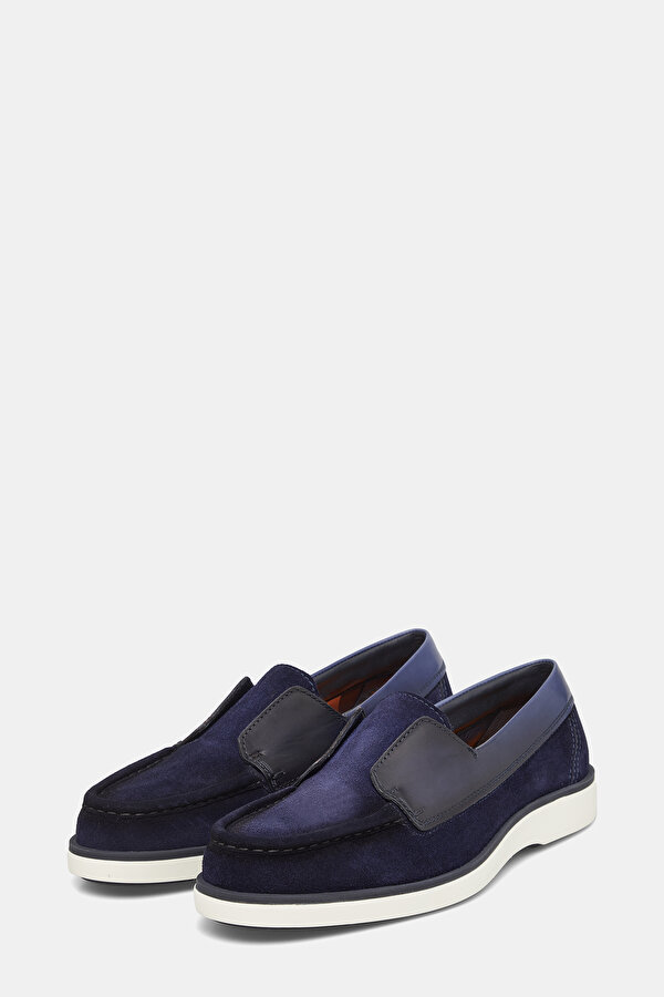 NAVY BLUE SUEDE SHOES 2