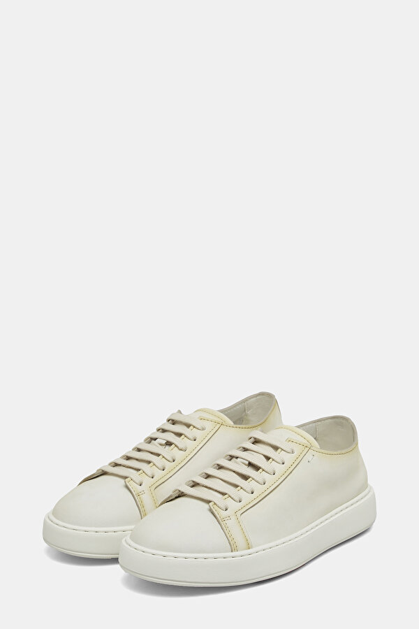 BEIGE LEATHER SHOE 2
