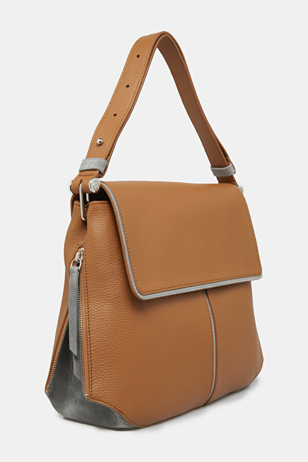 SILVER LEATHER BAG 2