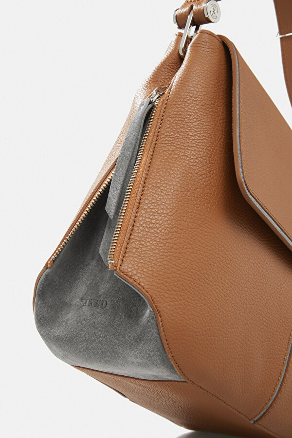 SILVER LEATHER BAG 6