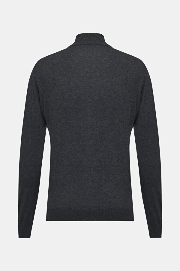 ANTHRACITE TRICOT CARDIGAN 2