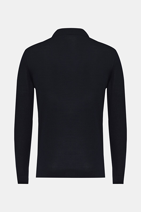 LACİVERT POLO YAKA TRİKO 2