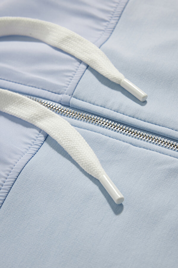 LIGHT BLUE HOODIE SWEATSHIRT 7