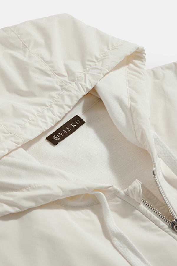 ECRU HOODIE SWEATSHIRT 6