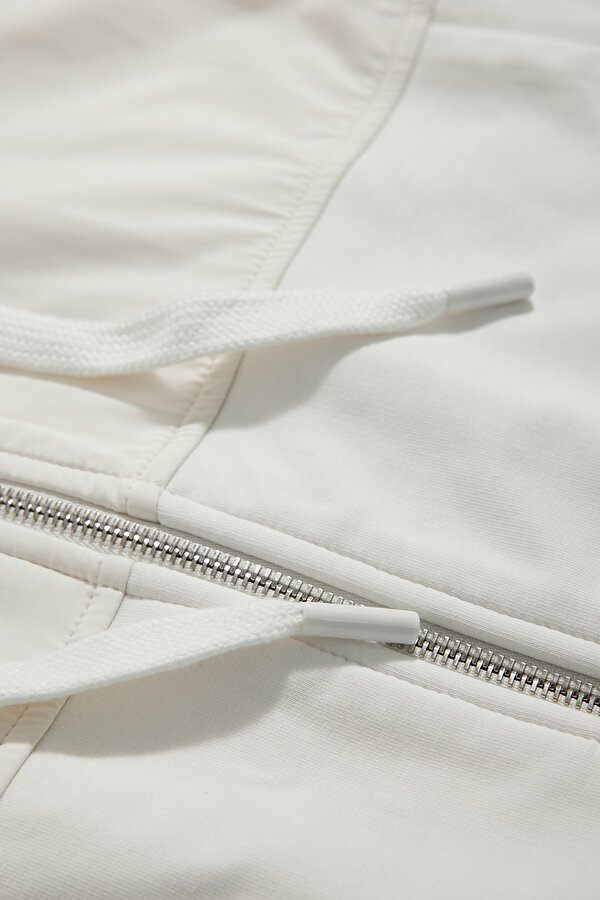ECRU HOODIE SWEATSHIRT 7