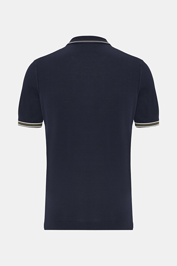 LACİVERT POLO YAKA TRİKO 2