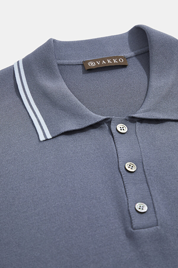 İNDİGO POLO YAKA KISA KOLLU T-SHİRT 2
