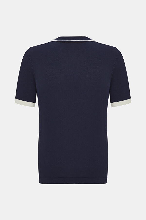 LACİVERT POLO YAKA TRİKO 2