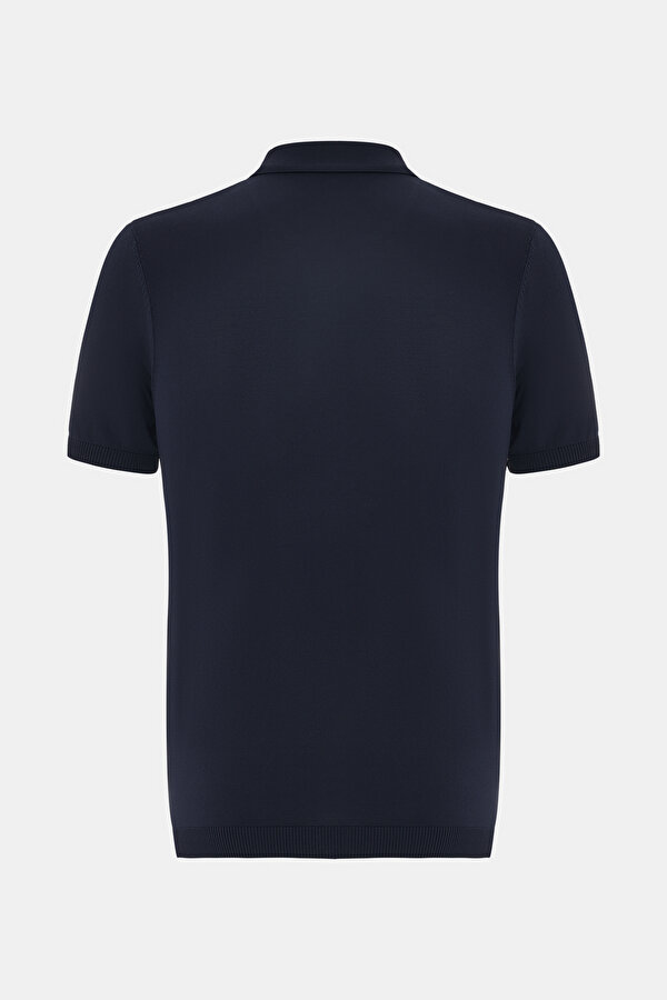 LACİVERT POLO YAKA TRİKO 2
