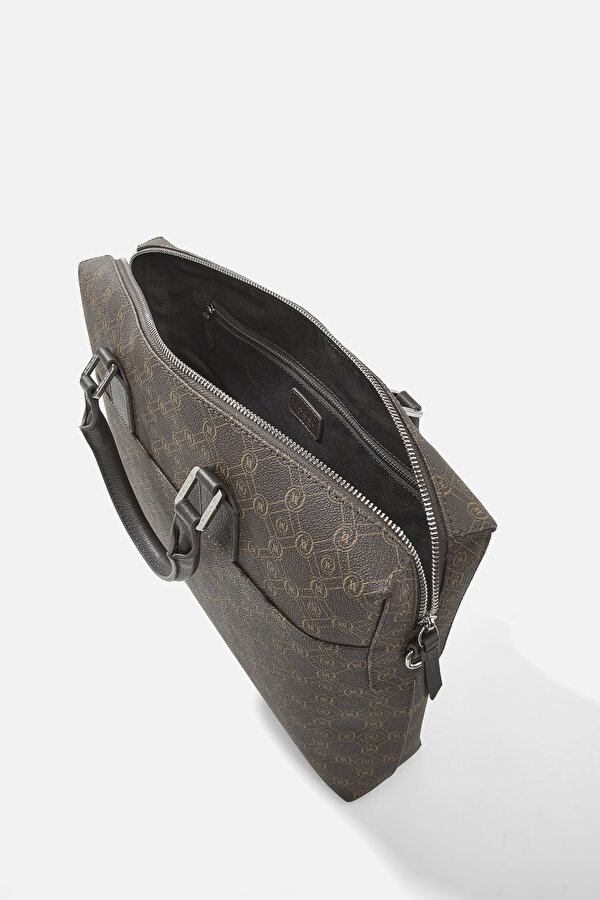 BEIGE MONOGRAM BAG 7