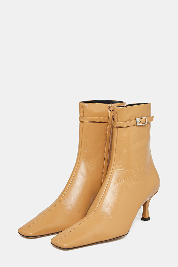 CAMEL LEATHER BOOT 2