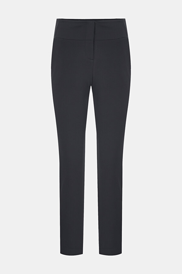 DARK NAVY BLUE SKINNY LEG TROUSERS