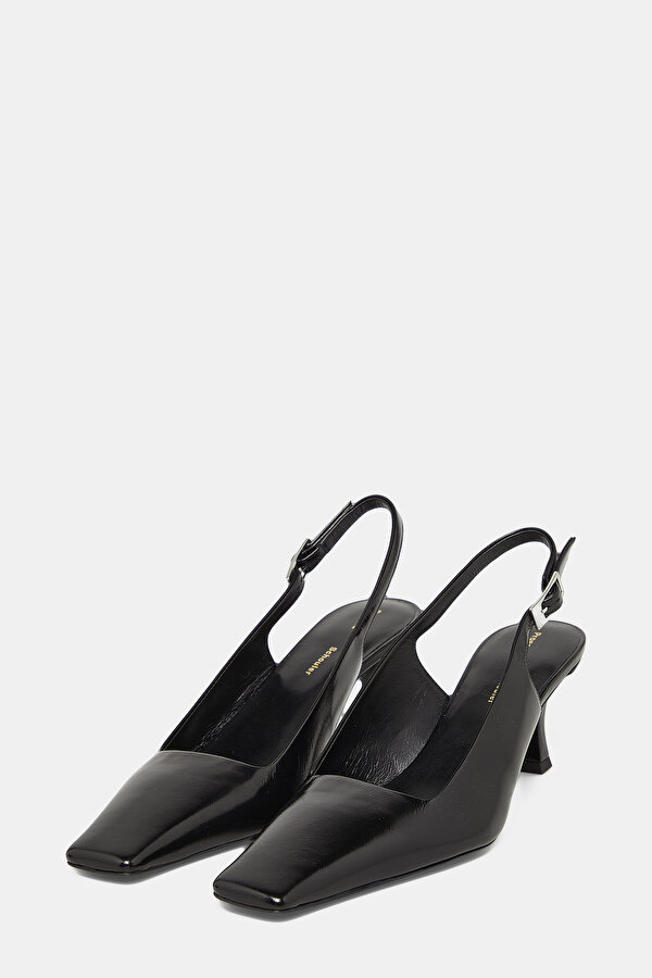 BLACK LEATHER SHOES 2