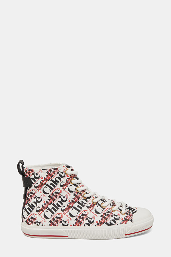 RED DESIGN FILLED SHOE