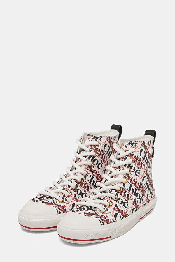 RED DESIGN FILLED SHOE 2