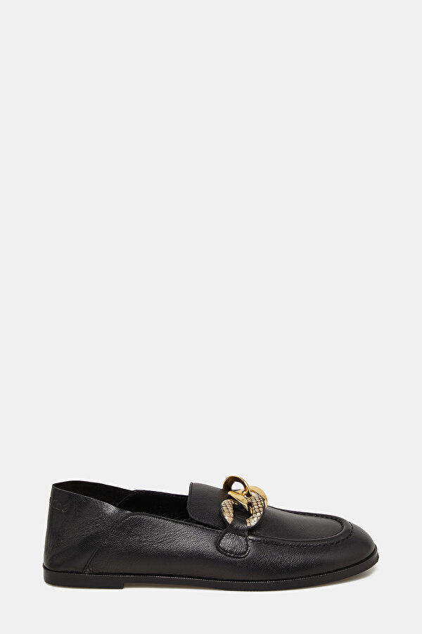 BLACK LEATHER SHOES 2