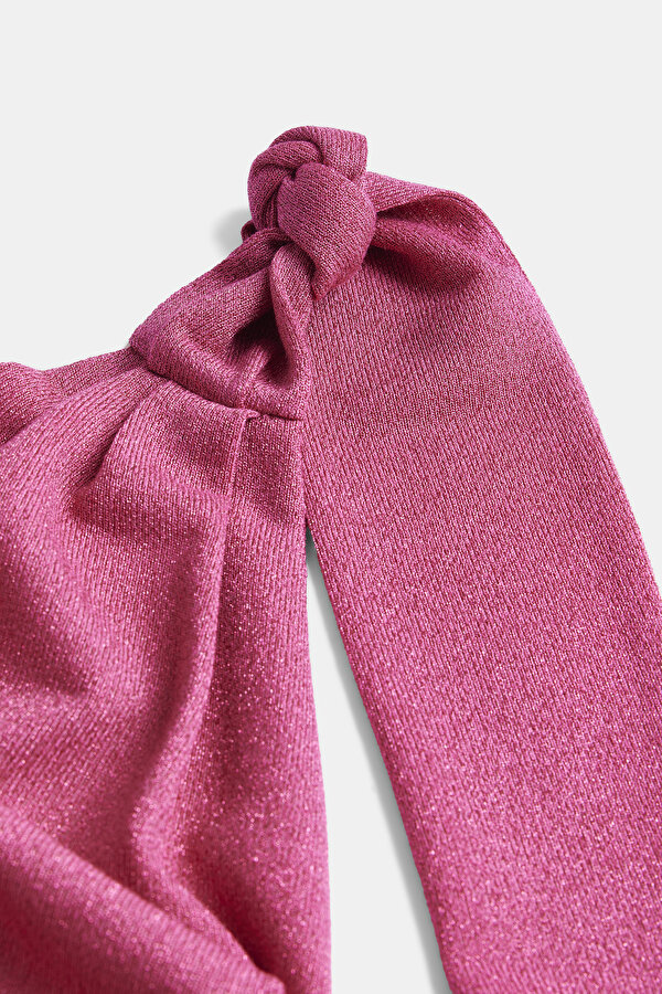 FUCHSIA ONE SHOULDER DRESS 6