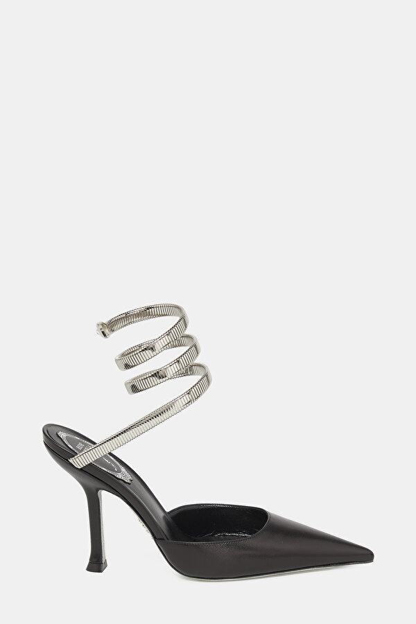 BLACK LEATHER SHOES