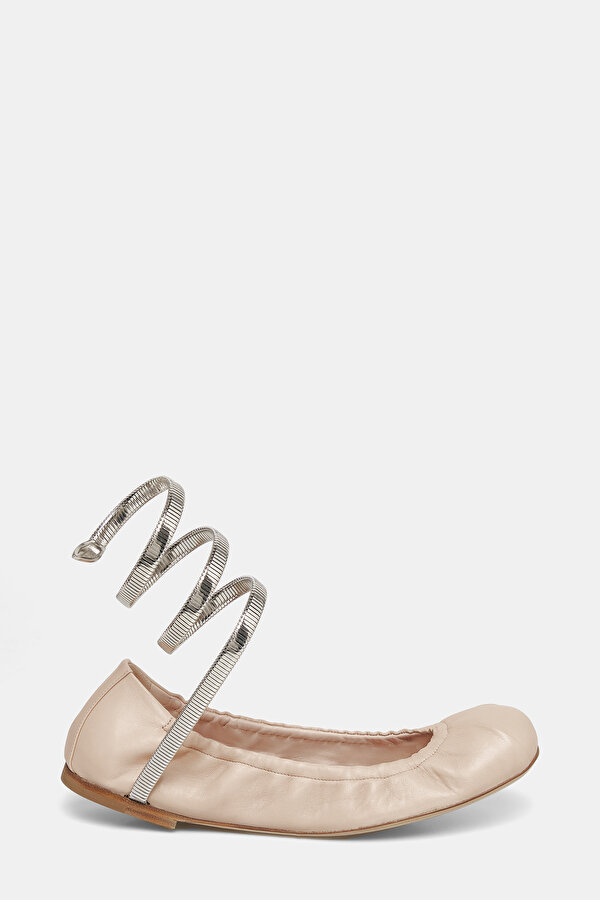 BEIGE FLAT SHOES