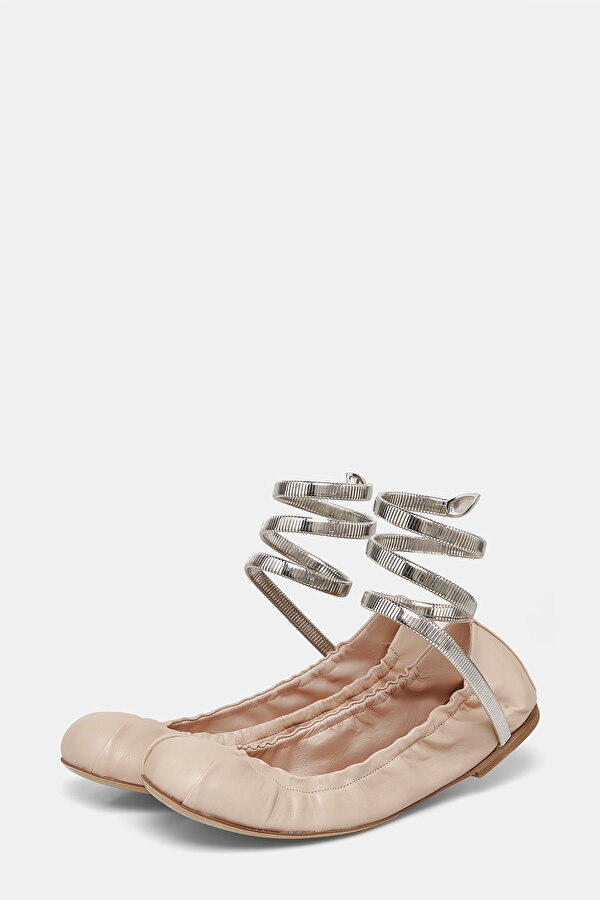 BEIGE FLAT SHOES 2