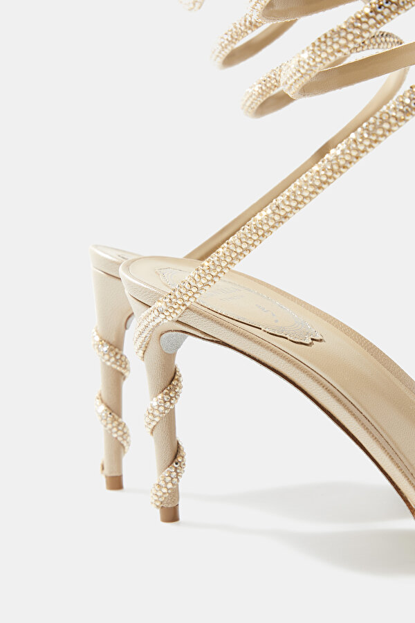 BEIGE LEATHER SHOE 6