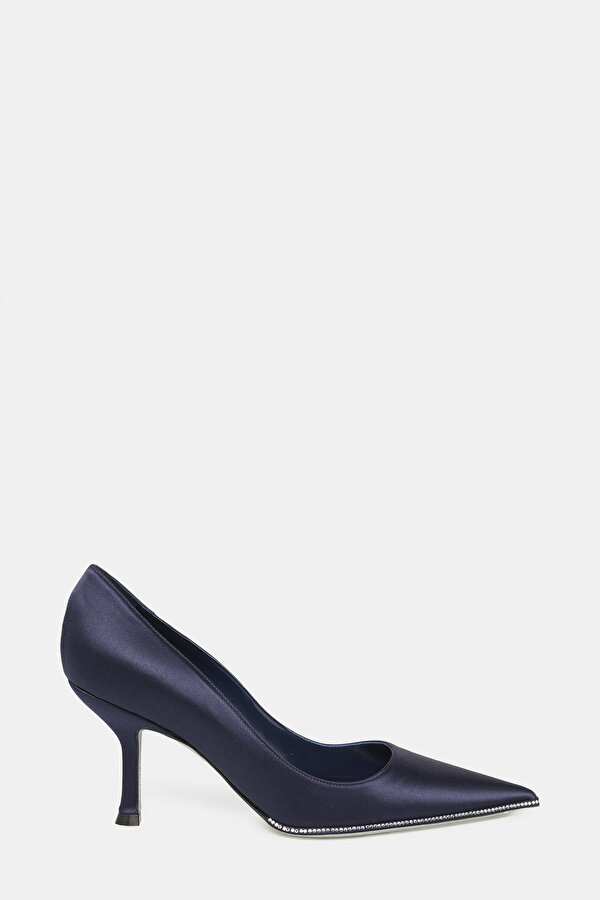 NAVY BLUE LEATHER SHOE