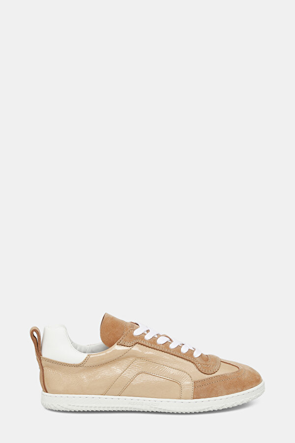 WHITE LEATHER SNEAKER KADIN