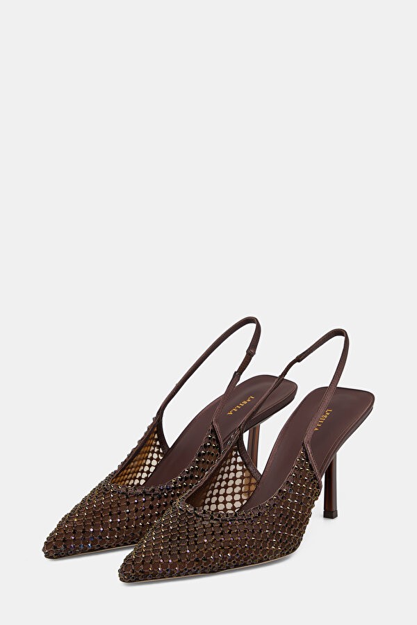 BROWN JEWELLED SHOE 2