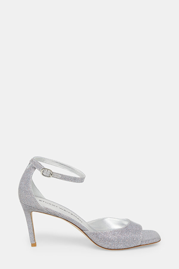 SILVER LEATHER SHOES