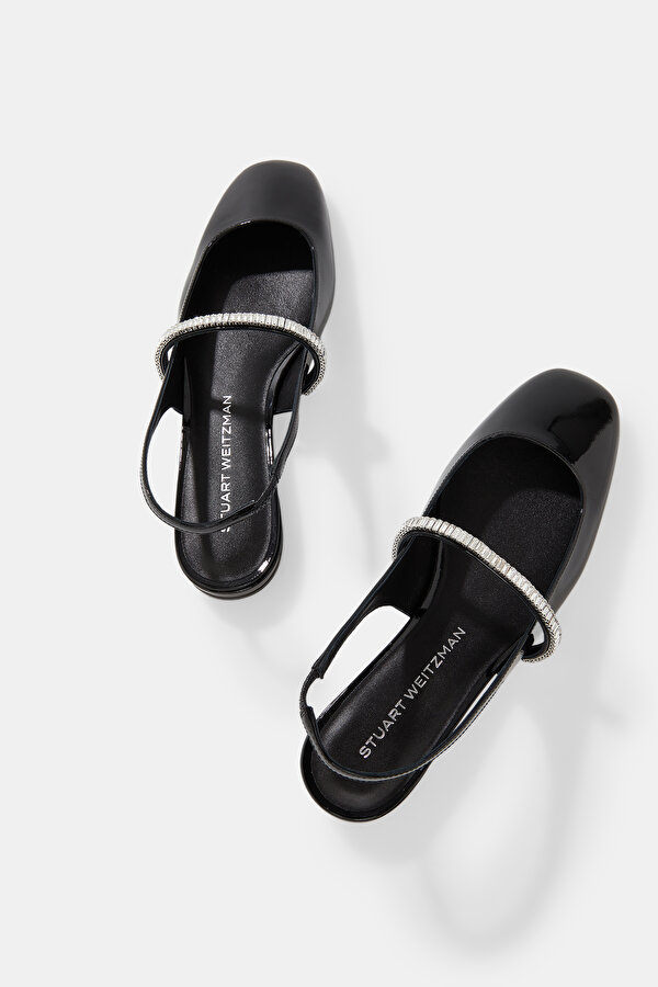 BLACK PATENT LEATHER SHOE 6