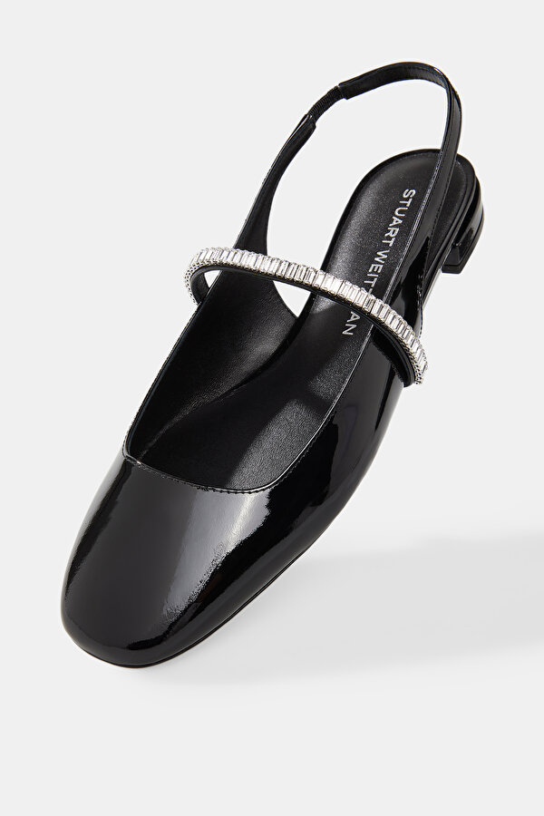BLACK PATENT LEATHER SHOE 7