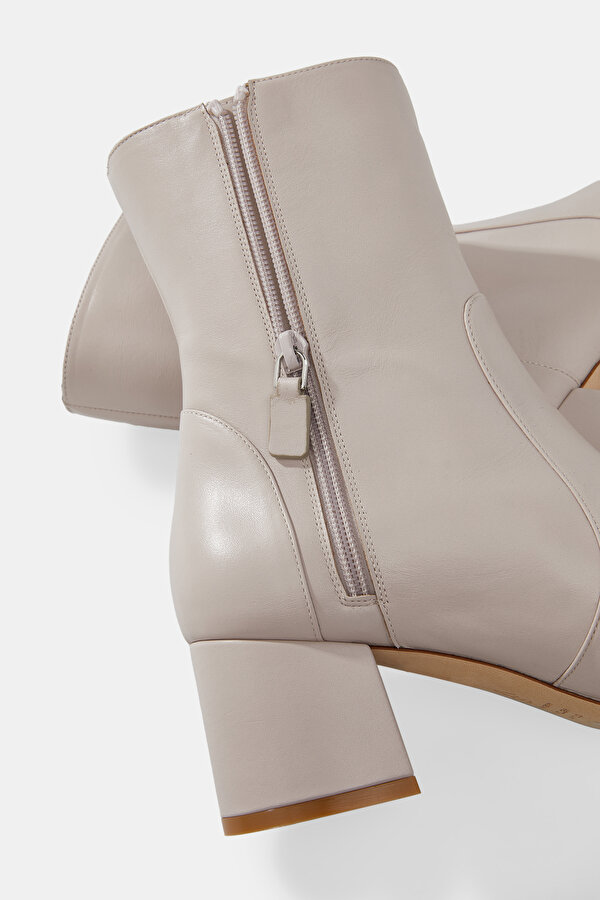 BEİGE LEATHER BOOT 7