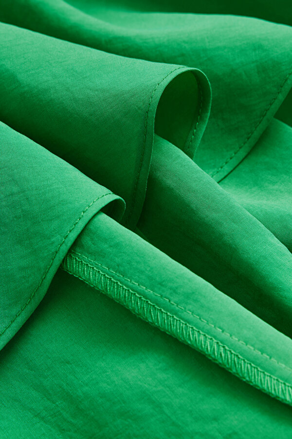 GREEN MODAL ASYMMETRIC SKIRT 7