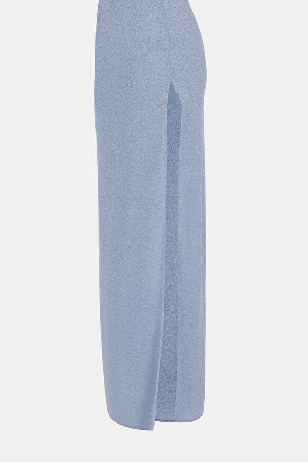 BLUE SLEEVELESS SUSPENDER DRESS 2