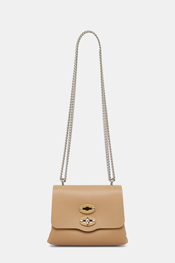 BEIGE LEATHER BAG 2