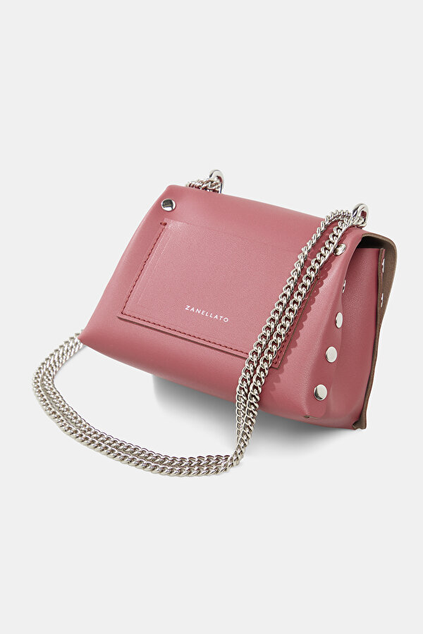 FUCHSIA LEATHER BAG 6