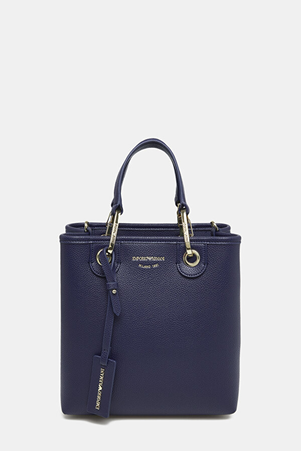 Women Blue Emporıo Armanı Navy Leather Bag