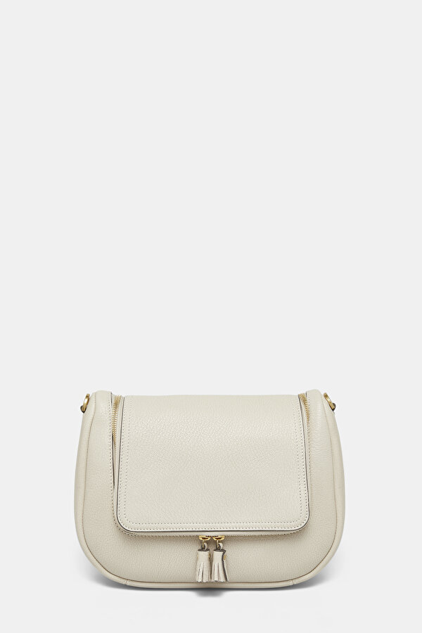 ECRU LEATHER BAG