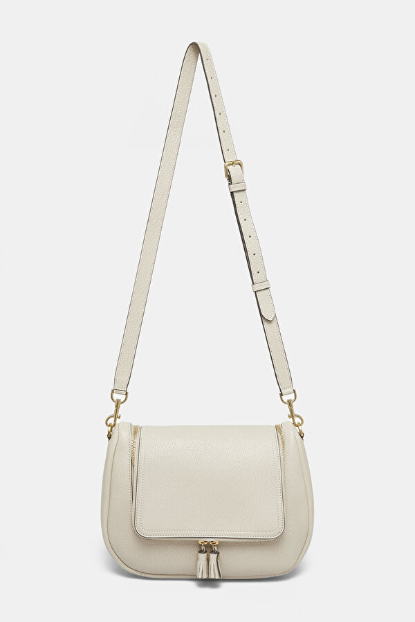 ECRU LEATHER BAG 2