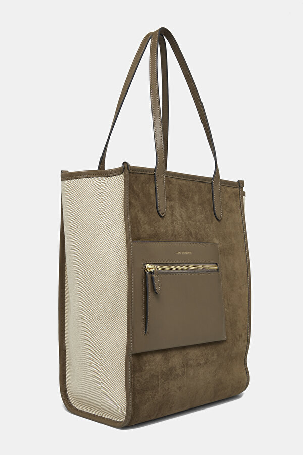 NATURAL SUEDE BAG 2