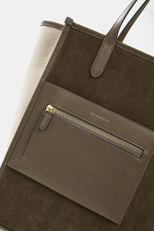 NATURAL SUEDE BAG 6