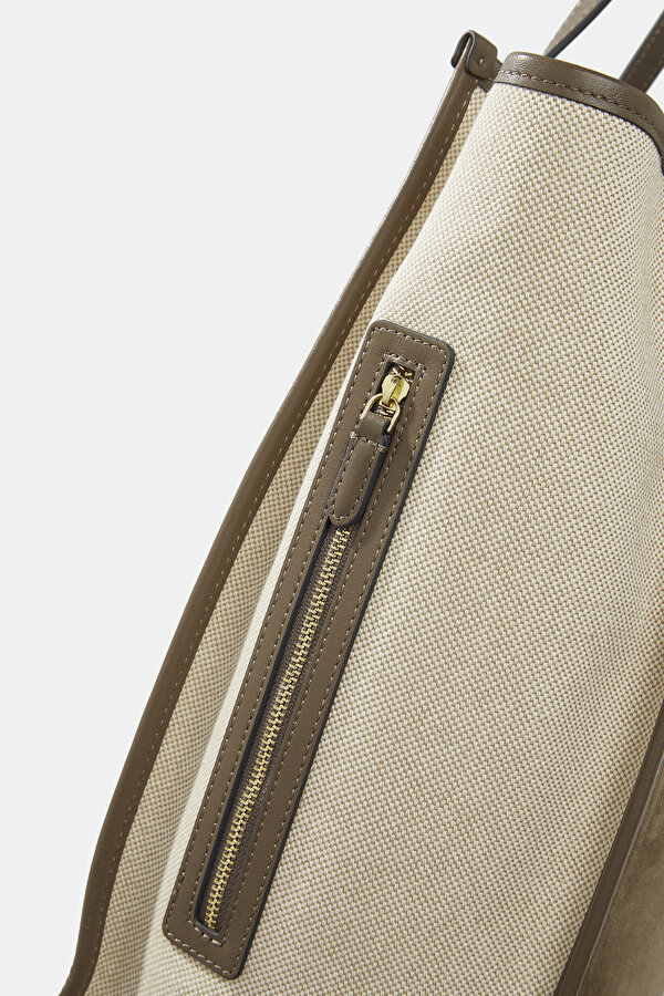 NATURAL SUEDE BAG 7