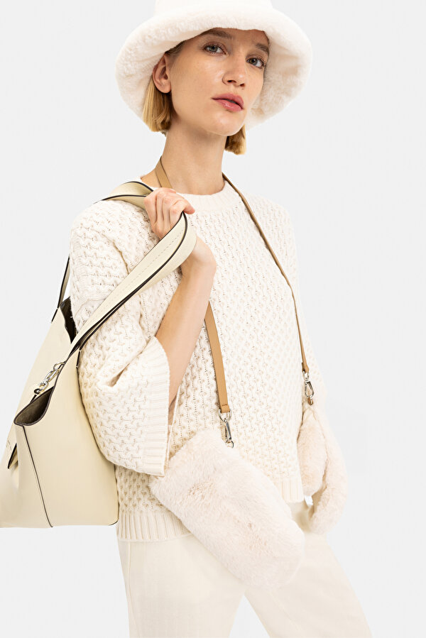 ECRU BASIC / ROUND NECKLINE JERSEY 6